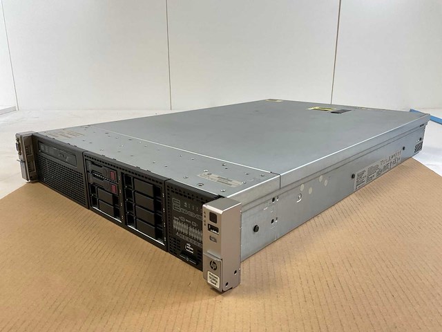 Hp proliant dl380p gen 8, 2x xeon(r) e5-2620, 16x 8 gb ram, 2x 900 gb sas(eg0900fcvbl) rack mount chassis - afbeelding 4 van  9