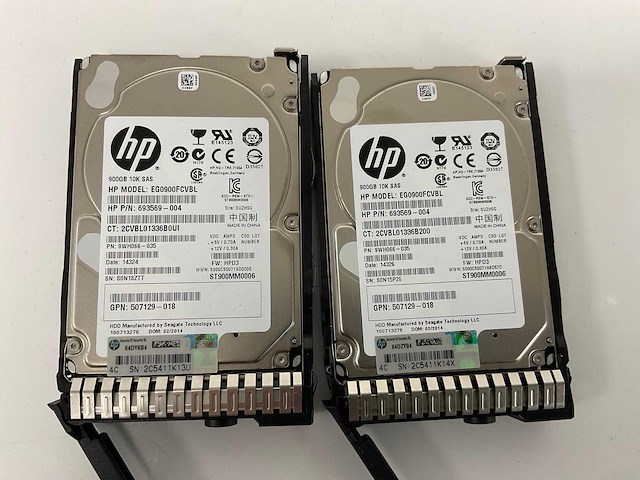 Hp proliant dl380p gen 8, 2x xeon(r) e5-2620, 16x 8 gb ram, 2x 900 gb sas(eg0900fcvbl) rack mount chassis - afbeelding 8 van  9