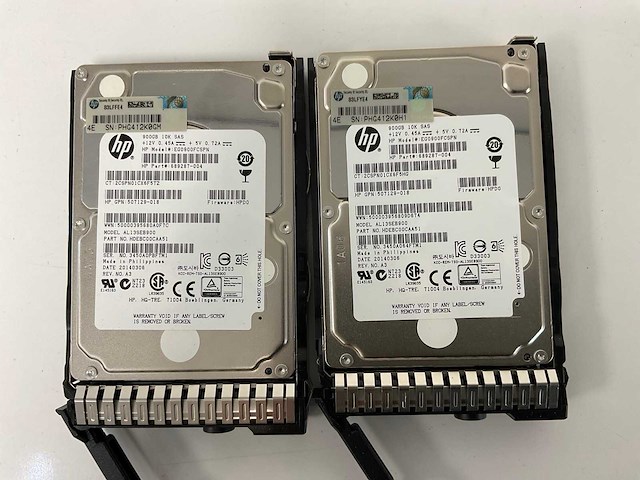 Hp proliant dl380p gen 8, 2x xeon(r) e5-2620, 16x 8 gb ram, 2x 900 gb sas(eg0900fcvbl) rack mount chassis - afbeelding 8 van  9