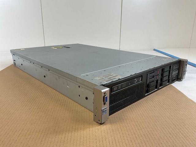 Hp proliant dl380p gen 8, 2x xeon(r) e5-2620, 16x 8 gb ram, 2x 900 gb sas(eg0900fcvbl) rack mount chassis - afbeelding 3 van  9