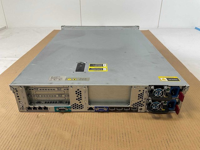 Hp (proliant dl380p gen8) - 2x xeon(r) e5-2620, 16x 8 gb ram, 2x 900 gb sas hp (eg0900fcvbl) rack mount chassis - afbeelding 5 van  8