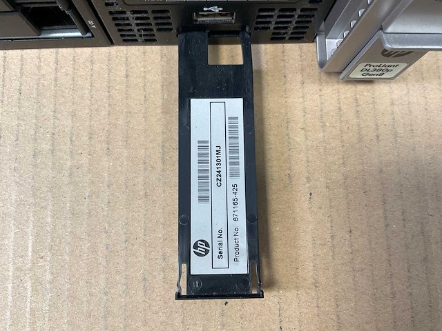 Hp (proliant dl380p gen8) - 2x xeon(r) e5-2620, 16x 8 gb ram, 2x 900 gb sas hp (eg0900fcvbl) rack mount chassis - afbeelding 8 van  8