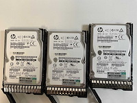 Hp proliant dl380p gen8, 2x xeon(r) e5-2670, 32 gb ram(8x 4 gb), 6x 300 gb sas(eg0300fbvfl) rack mount chassis - afbeelding 2 van  12
