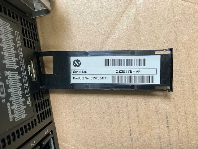 Hp proliant dl380p gen8, 2x xeon(r) e5-2670 v3, 96 gb ram(12x 8 gb), 2x 300 gb sas(eg0300fcvbf) rack mount chassis - afbeelding 4 van  4