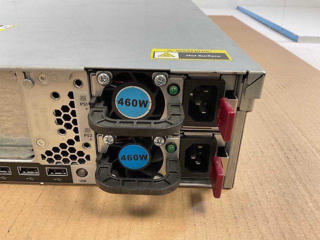 Hp proliant dl380p gen8, xeon(r) e5-2640, 4x 4 gb ram, 2x 300 gb sas(eg0300fcvbf) - 6x 1.2 tb sas(eg1200fdnjt) rack mount chassis - afbeelding 11 van  12