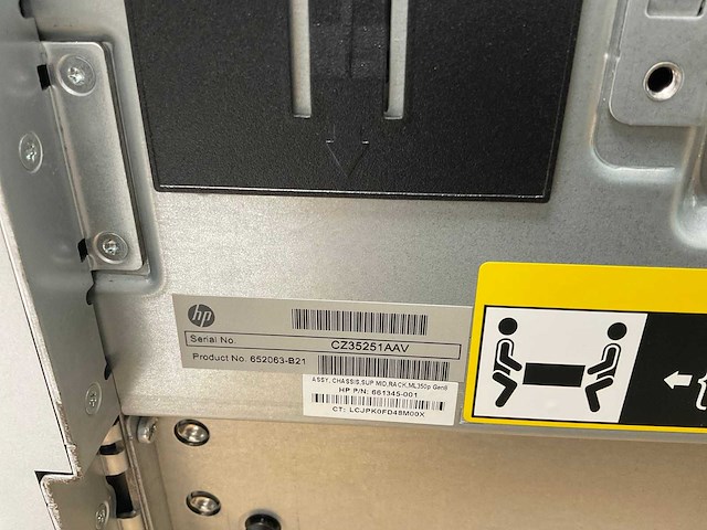 Hp (proliant ml350p gen 8) - 2x xeon(r) e5-2670 v2, 32 gb ram (4x8gb), 9.5 tb sas rack mount chassis - afbeelding 10 van  12