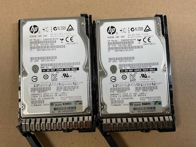 Hp proliant ml350p gen8, xeon(r) e5-2620, 8x 4 gb ram, 4x 450 gb sas(eg0450fbvfm) tower server - afbeelding 4 van  12