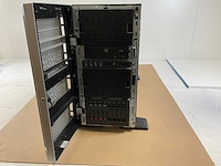 Hp proliant ml350p gen8, xeon(r) e5-2620, 8x 4 gb ram, 4x 450 gb sas(eg0450fbvfm) tower server - afbeelding 8 van  12