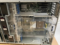 Hp proliant ml350p gen8, xeon(r) e5-2620, 8x 4 gb ram, 4x 450 gb sas(eg0450fbvfm) tower server - afbeelding 11 van  12