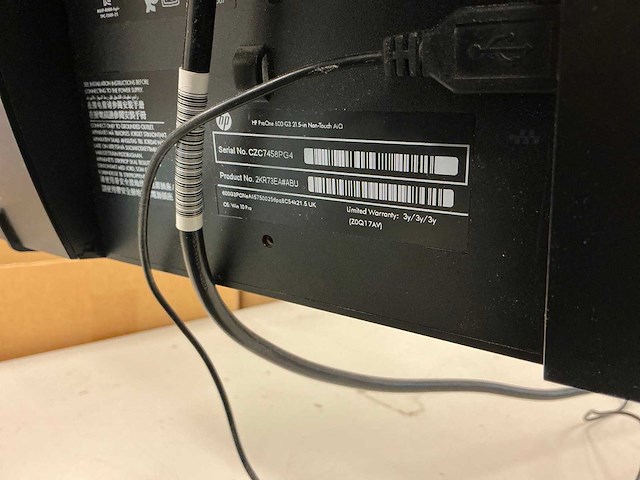 Hp proone 600 desktop - afbeelding 7 van  8