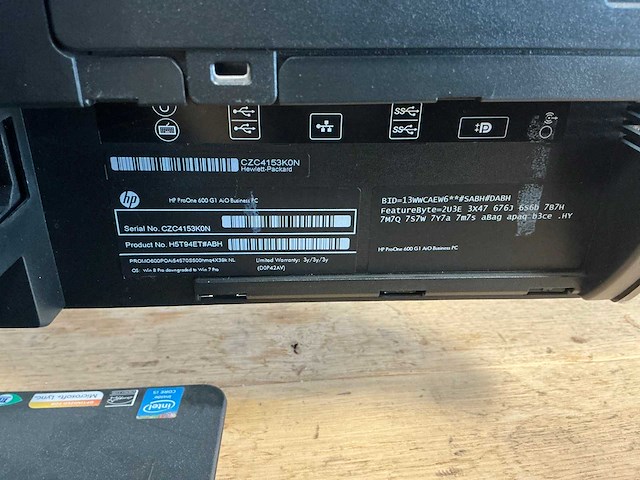 Hp proone 600 g1 desktop - afbeelding 2 van  2
