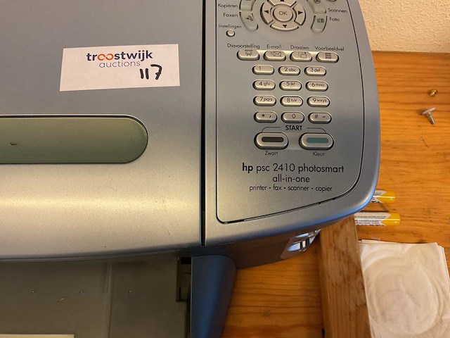 Hp psc 2410 photosmart all in one inktjetprinter - afbeelding 2 van  2