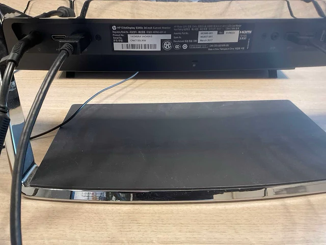 Hp s340c monitor - afbeelding 7 van  8