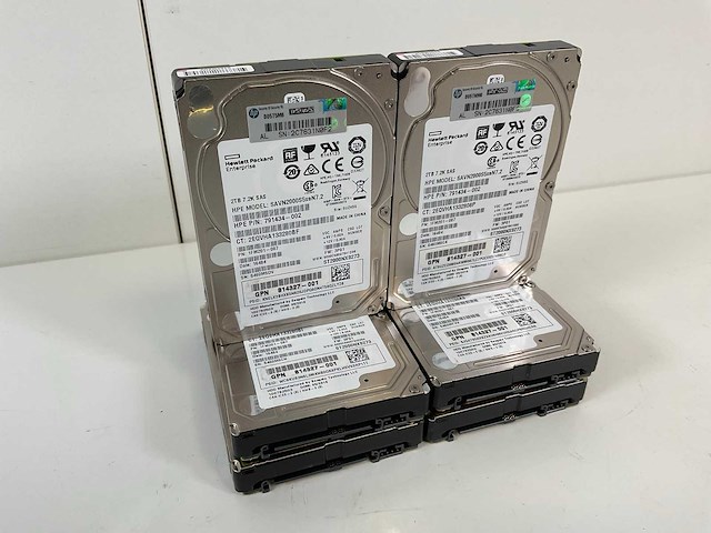 Hp (savn2000s5xen7.2) 2 tb 7.2k sas hdds (6x) - afbeelding 2 van  5
