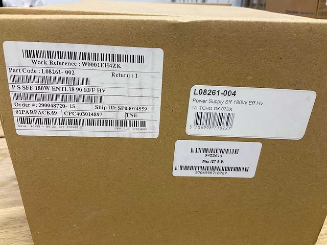 Hp sff 180w eff hv pwer supply - afbeelding 2 van  2