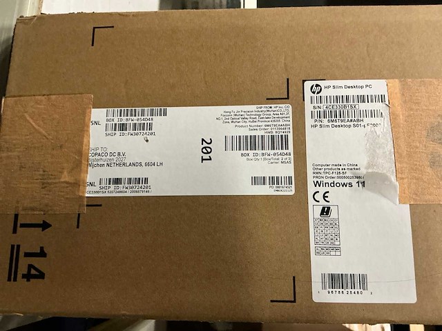 Hp slim desktop pc - afbeelding 3 van  3