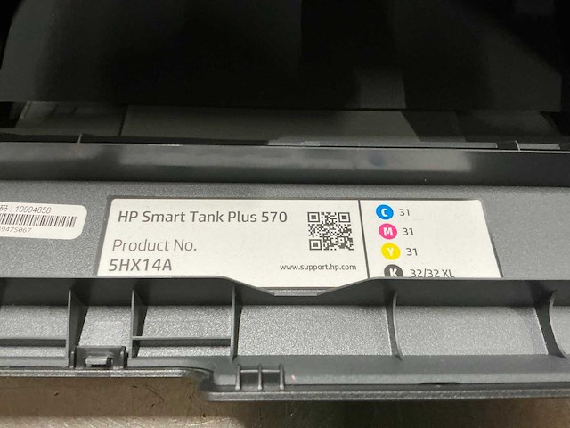 Hp smart tank 5105 printer - afbeelding 10 van  10
