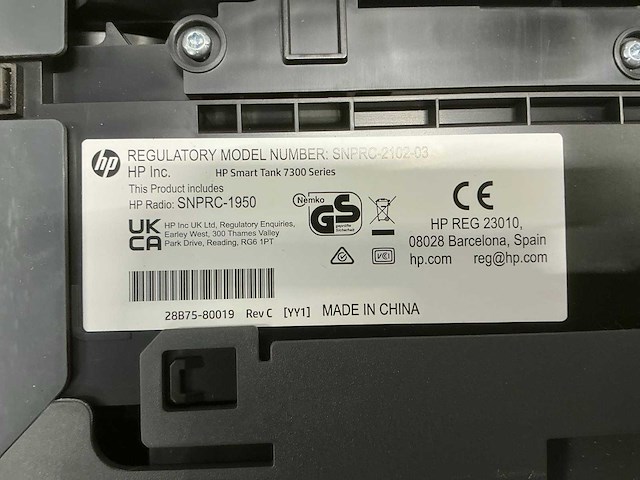 Hp smart tank 7305 printer - afbeelding 2 van  11