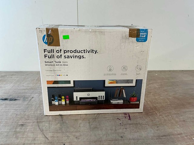 Hp smart tank 7605 wireless all in one printer - afbeelding 3 van  3