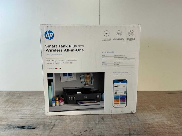 Hp smart tank plus 570 overige printers en copiers - afbeelding 2 van  9