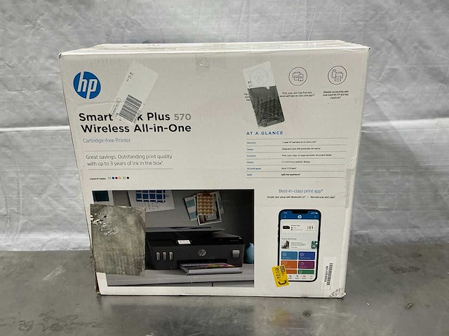 Hp smart tank plus 570 overige printers en copiers - afbeelding 3 van  10