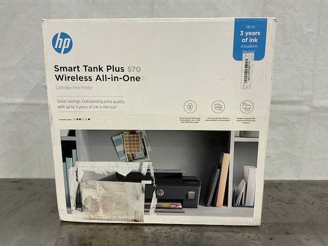 Hp smart tank plus 570 printer - afbeelding 2 van  9