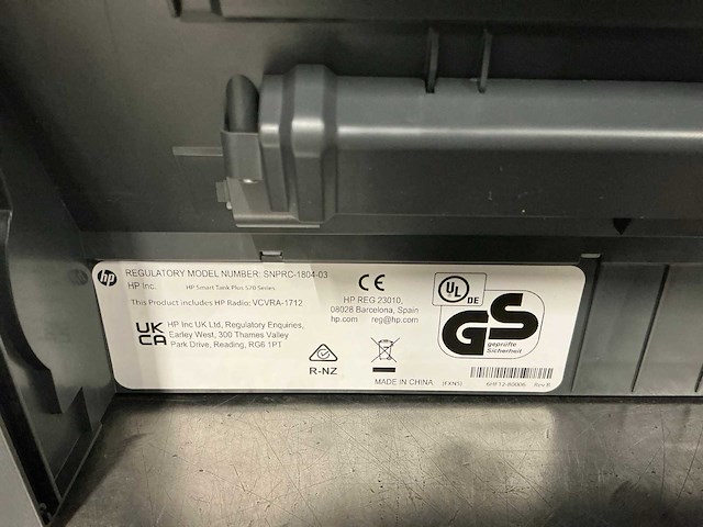 Hp smart tank plus 570 printer - afbeelding 7 van  7