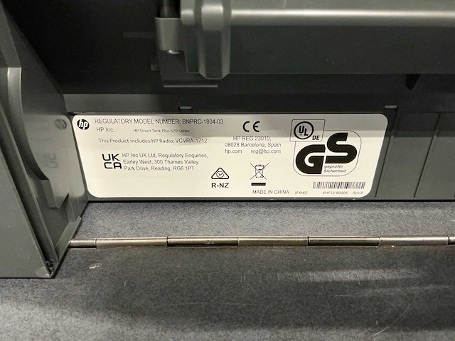 Hp smart tank plus 570 printer - afbeelding 6 van  7