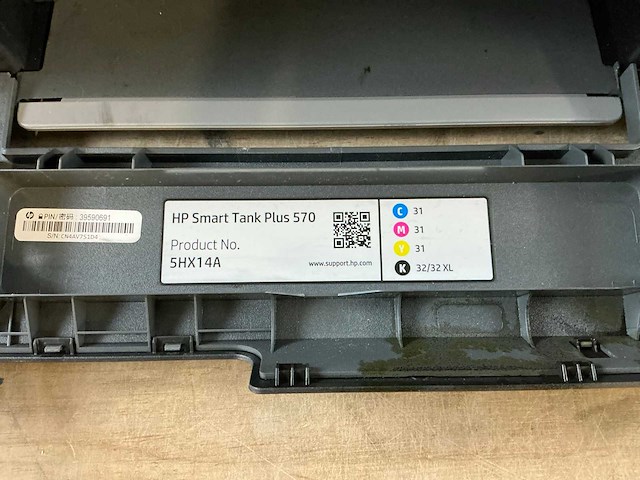 Hp smart tank plus 570 printer - afbeelding 6 van  11