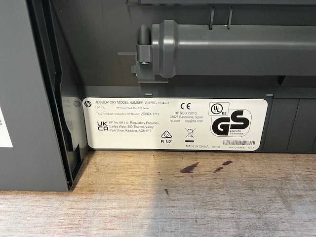 Hp smart tank plus 570 printer - afbeelding 9 van  9