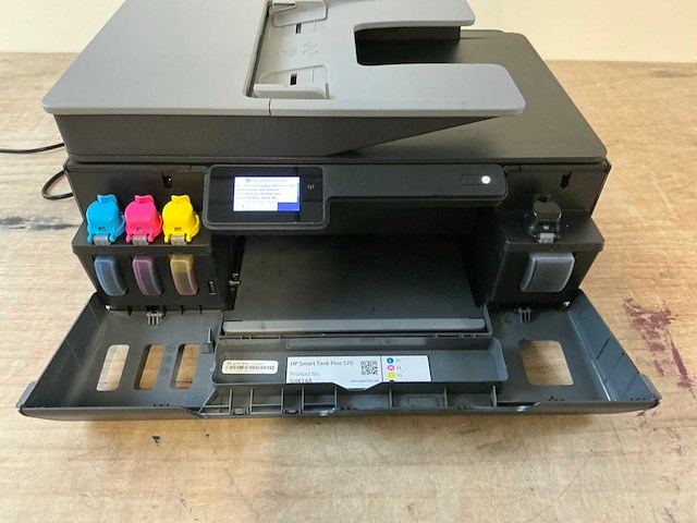 Hp smart tank plus 570 printer - afbeelding 2 van  4