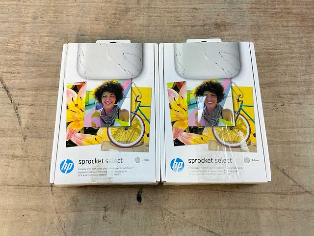 Hp sprocket select mobiele fotoprinter (2x) - afbeelding 1 van  5