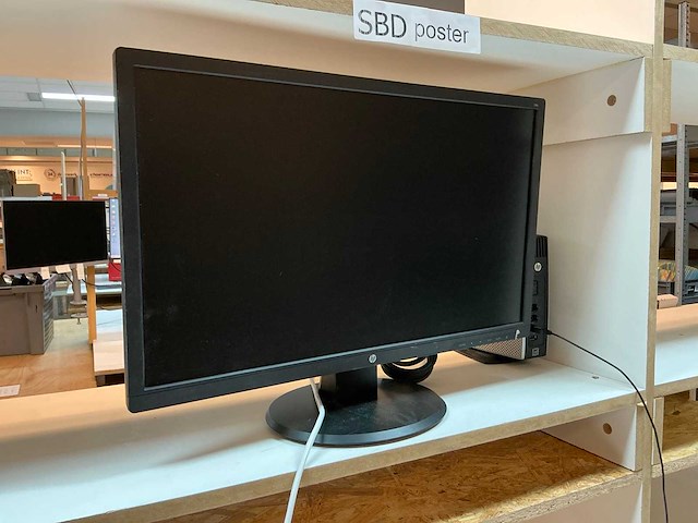 Hp t510 werkplaatstafel met thinclient met monitor - afbeelding 5 van  10