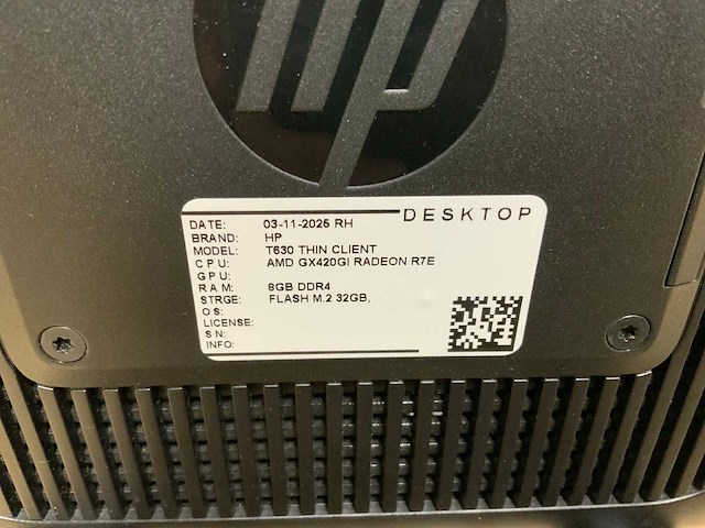 Hp t630 desktop (17x) - afbeelding 5 van  7