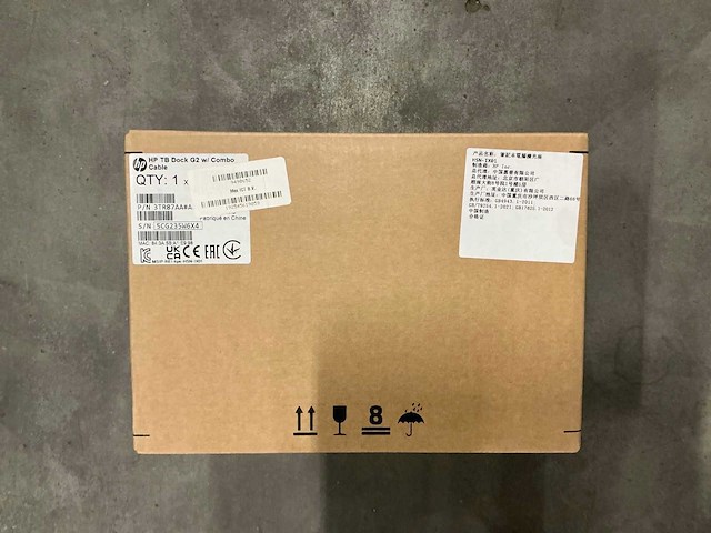 Hp tb dock g2 w/ combo cable - afbeelding 1 van  3