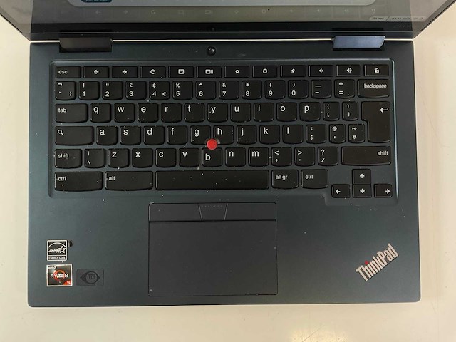 Hp thinkpad c13 yoga gen 1 13.3”, amd ryzen 5, 8 gb ram, 128 gb ssd chromebooks (3x) - afbeelding 7 van  12