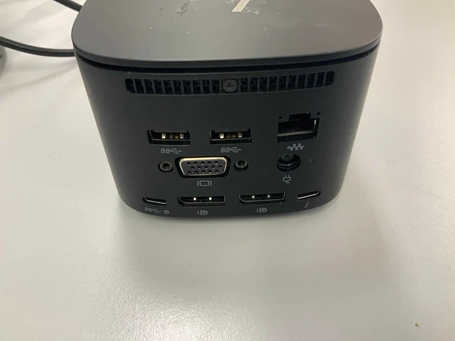 Hp thunderbolt dock 120w g2 & hp 180w adapter - afbeelding 3 van  4