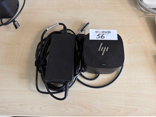 Hp thunderbolt dock 120w g4 met voedingsadapter - afbeelding 1 van  2