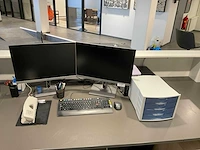 Hp tnd-9601-l monitor (2x) - afbeelding 2 van  6