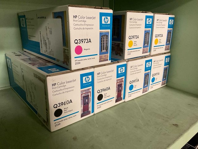 Hp toner cartridge (7x) - afbeelding 1 van  2