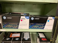 Hp toner cartridge (8x) - afbeelding 1 van  4