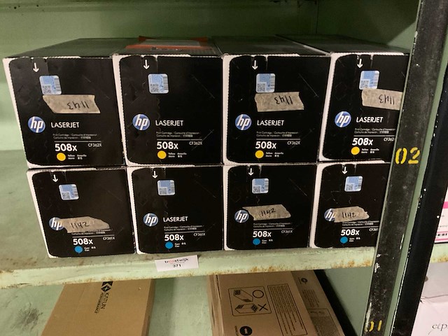 Hp toner cartridge (8x) - afbeelding 3 van  3