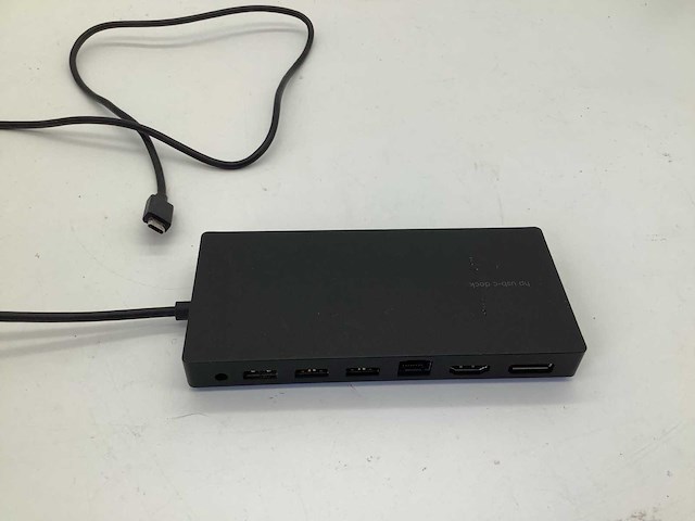 Hp tpa-b01 usb c dock dockingstation - afbeelding 3 van  4