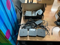 Hp usb-c dock 100w g6 dockingstation (4x) - afbeelding 1 van  4
