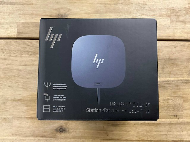 Hp usb-c dock g5 - afbeelding 1 van  3