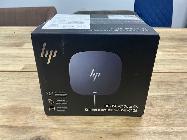 Hp usb-c dock g5 - afbeelding 2 van  3