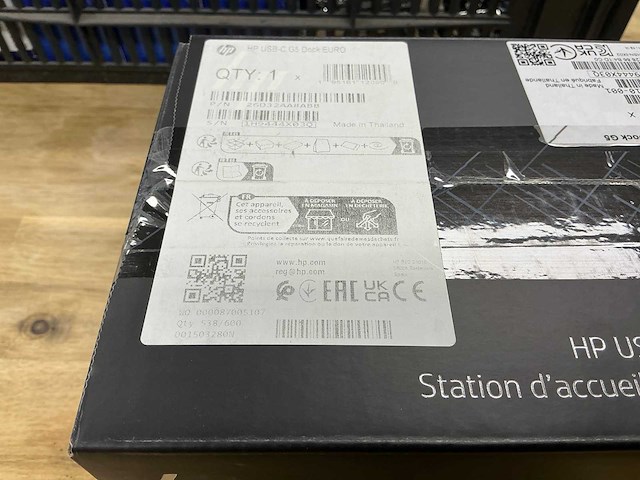 Hp usb-c g5 dock euro - afbeelding 2 van  3