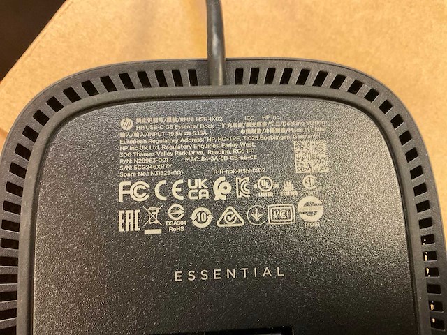 Hp usb-c g5 dockingstation (5x) - afbeelding 4 van  5
