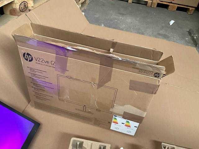 Hp v22e g5 monitor - afbeelding 1 van  5