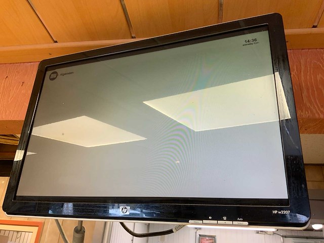 Hp w2207 22”-verkoop monitor - afbeelding 1 van  5